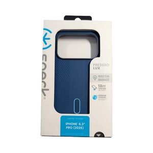 i8-O Speck Presidio2 Grip ClickLock Case Apple iPhone 17 Pro Max Deep Sea